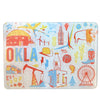 glass tray - okla icons by american brand studio