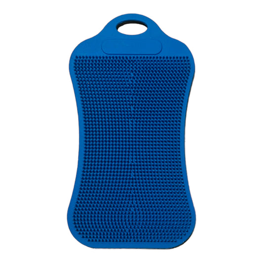 scrub pad - silicone hourglass by plenty
