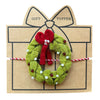 gift topper - felt wreaths (6 designs) by creative co-op