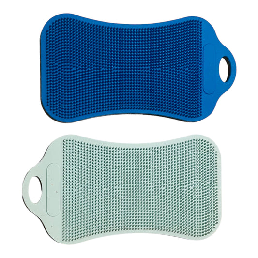scrub pad - silicone hourglass by plenty