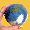 dryer ball - earth globe - blue green by plenty made
