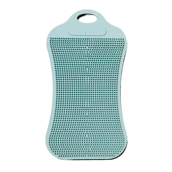 scrub pad - silicone hourglass by plenty