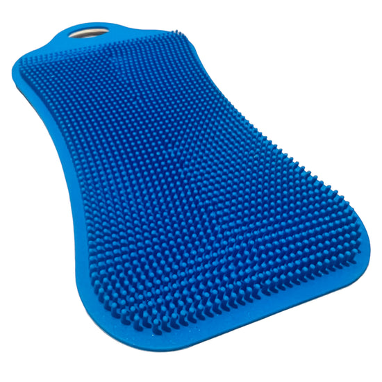 scrub pad - silicone hourglass by plenty