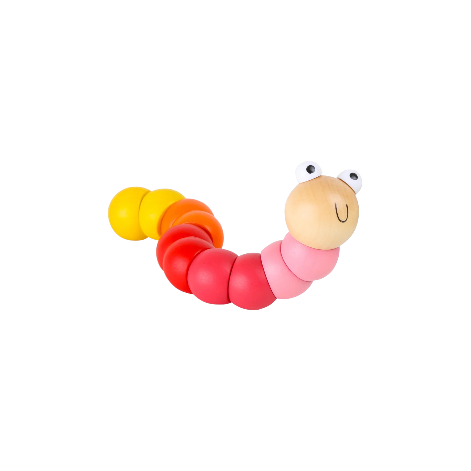 toy - wooden caterpillar by hauck toys
