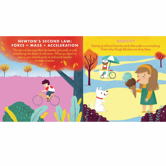 board book - physics animated! by abrams books