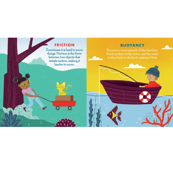 board book - physics animated! by abrams books