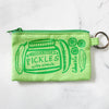 zipper card pouch/keyring - pickles by calhoun & co.