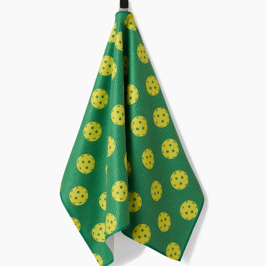 tea towel - microfiber - pickleball by geometry house