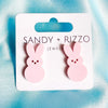 earrings - bunny pastel stud by sandy + rizzo