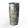 tumbler - oklahoma watercolor - 20oz by wet-it!