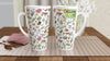 mug - tall latte - oklahoma watercolor - 17oz by wet-it!