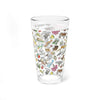 pint glass - oklahoma watercolor - 16oz by wet-it!