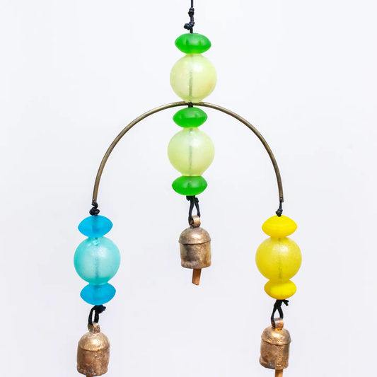 Chime |  Frosted Round Abouts | Blue+Green+Yellow