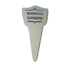 plant marker - "comic latin" - notorious laborious by amaranth stoneware