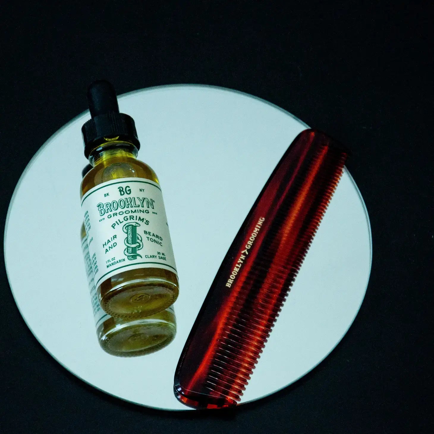 pocket comb - handmade - plastic free by brooklyn grooming