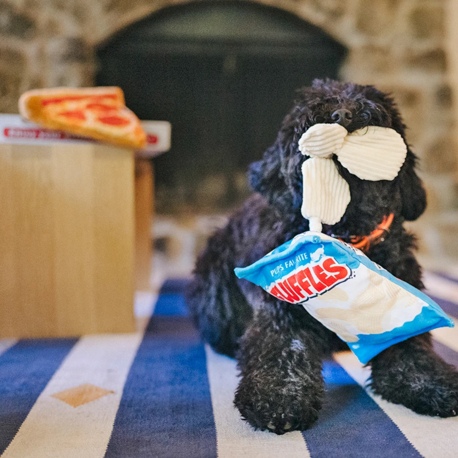 dog plush toy - snack attack by p.l.a.y.