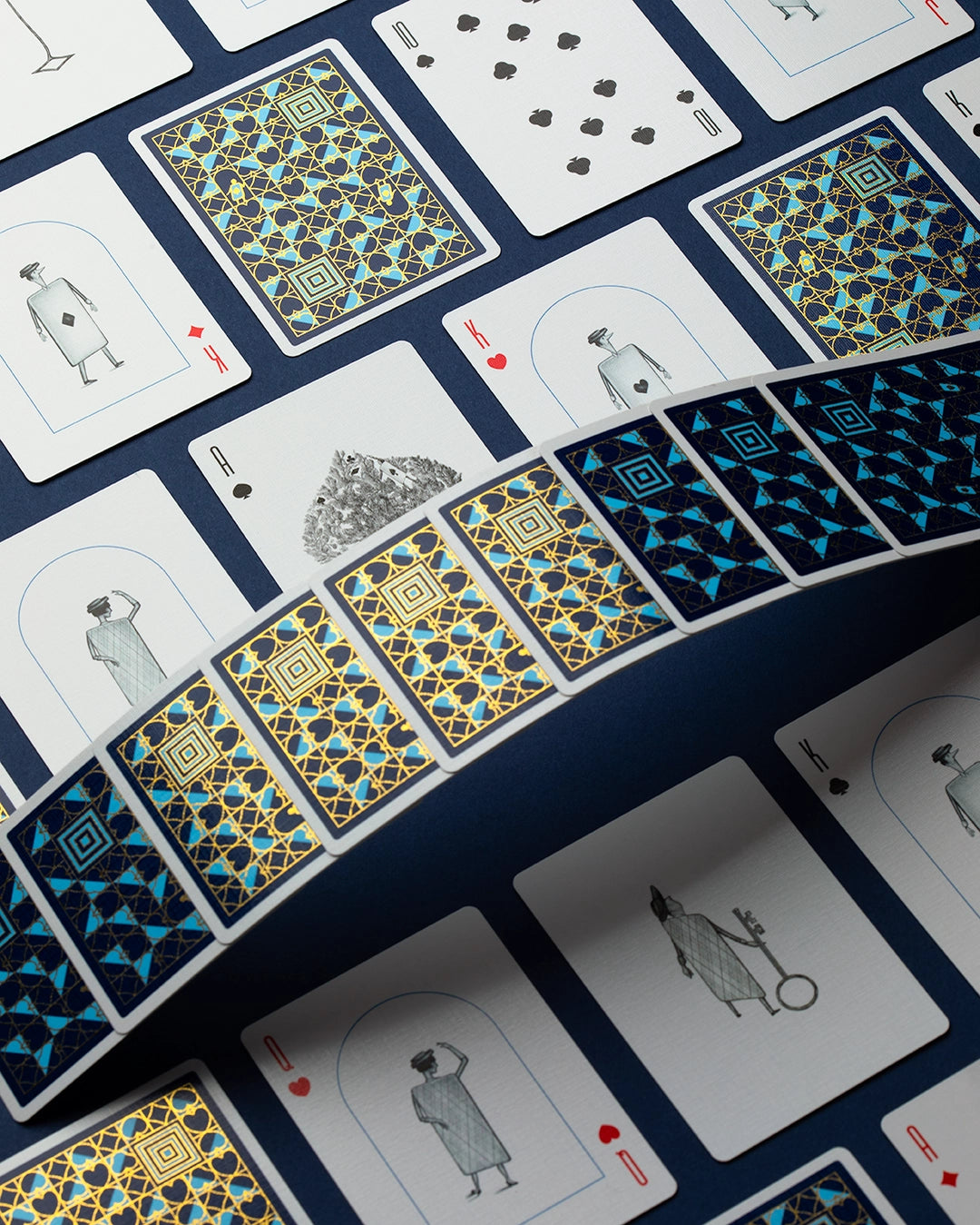 playing cards - curious wonders by art of play