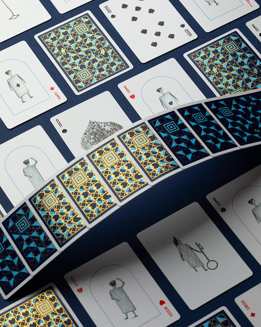 playing cards - curious wonders by art of play