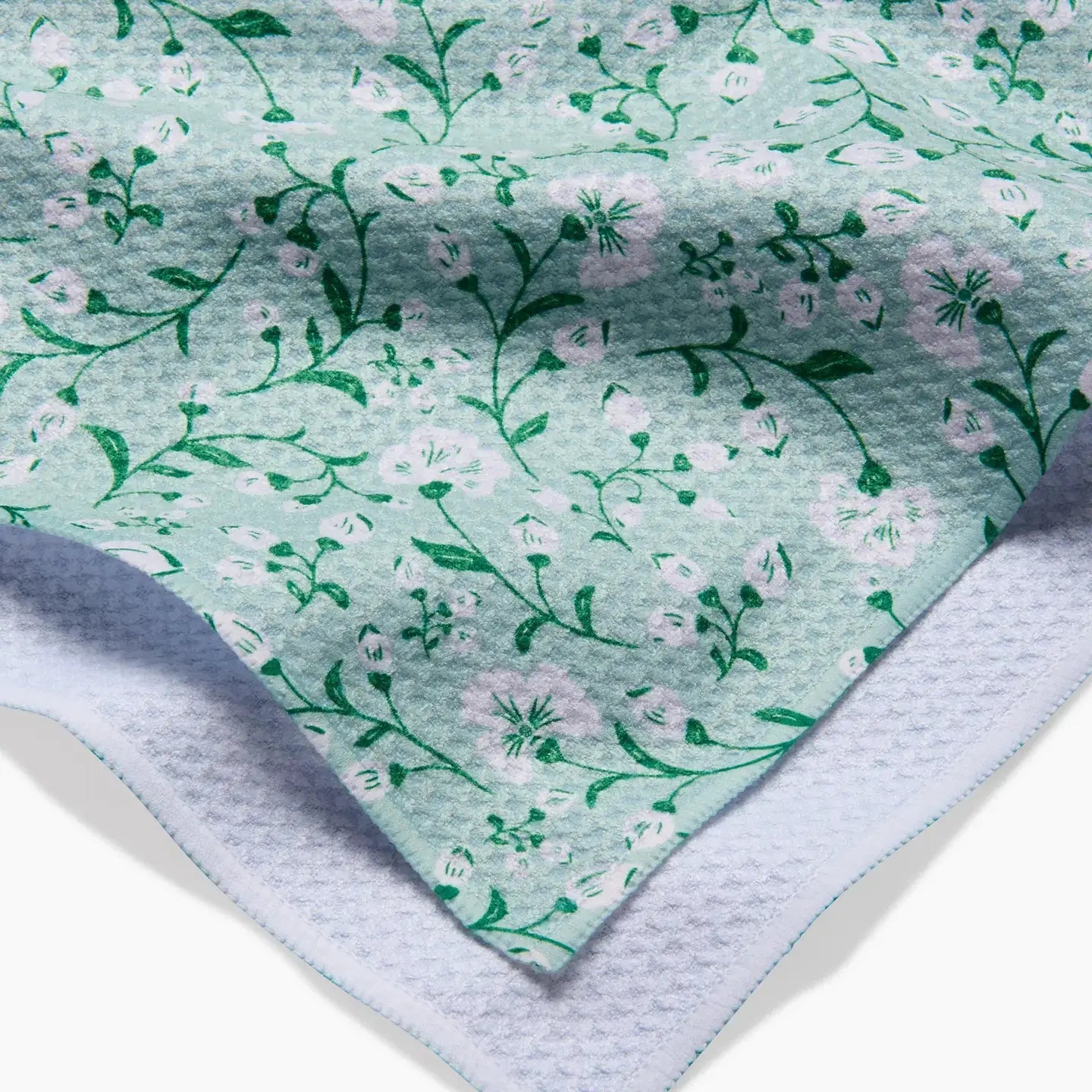 tea towel - microfiber - plumbago bloom by geometry house