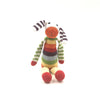 crochet rattle - rainbow bunny by pebble