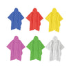 rain poncho - emergency - assorted colors by kikkerland