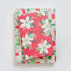 wrapping paper - 2-sided eco - poinsettia/painterly by wrappily eco gift wrap co.