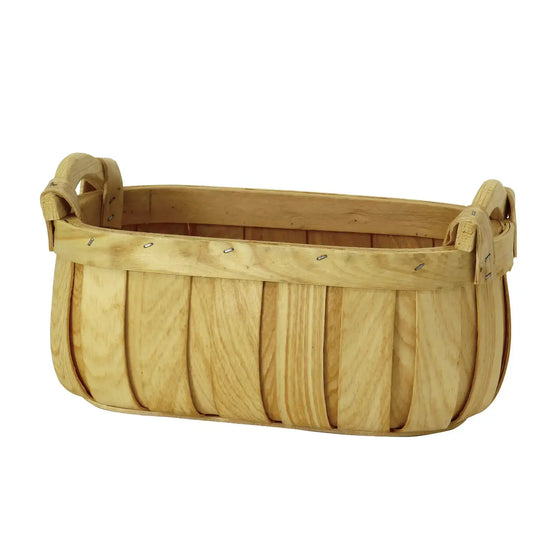 basket - "poire" cedar - oval by time concept inc.