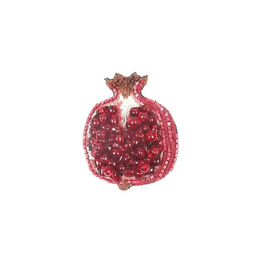 brooch pin - pomegranate by trovelore
