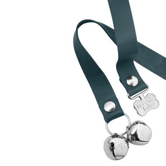 poochie bells - luxe leather by poochie-pets