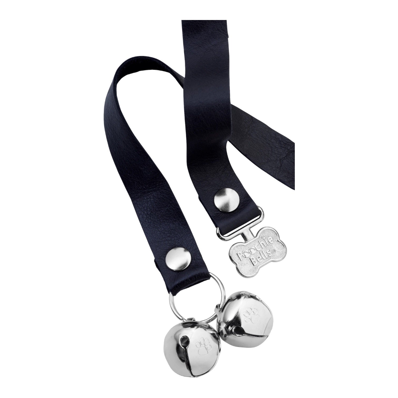 poochie bells - luxe leather by poochie-pets
