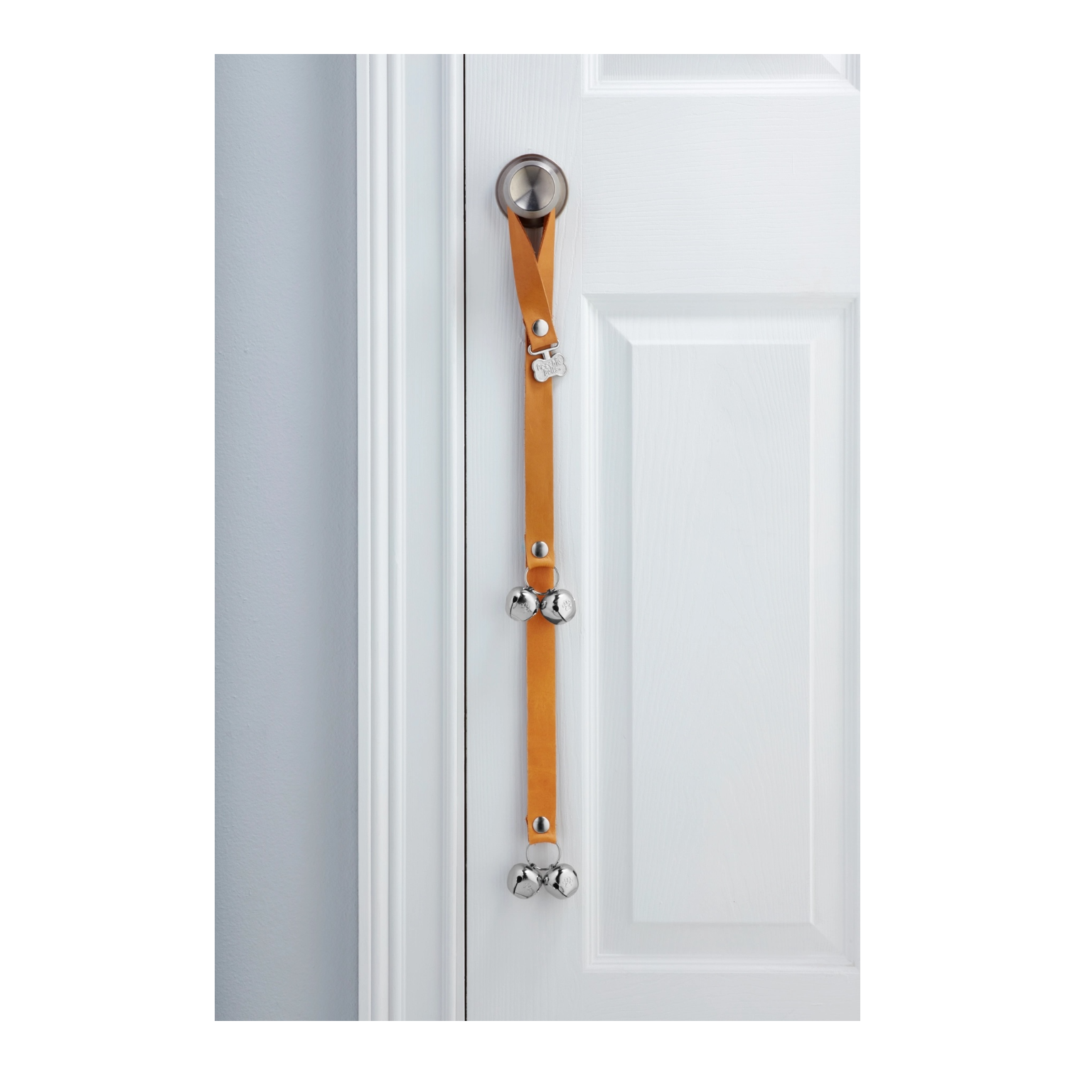 poochie bells - luxe leather by poochie-pets