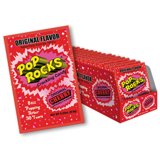 candy - pop rocks - cherry by redstone foods inc