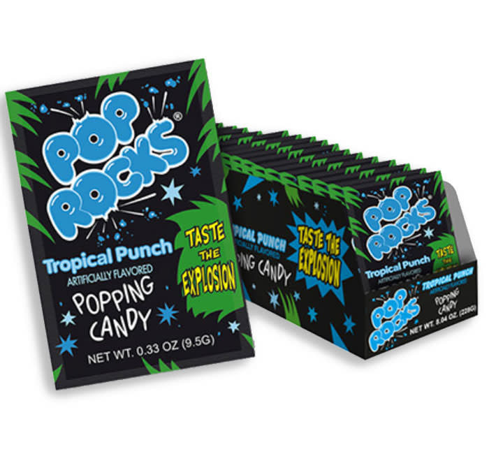candy - pop rocks - tropical punch by redstone foods inc