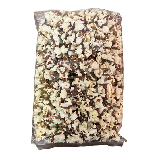 popcorn bag - chocolate drizzled by sensational sweets