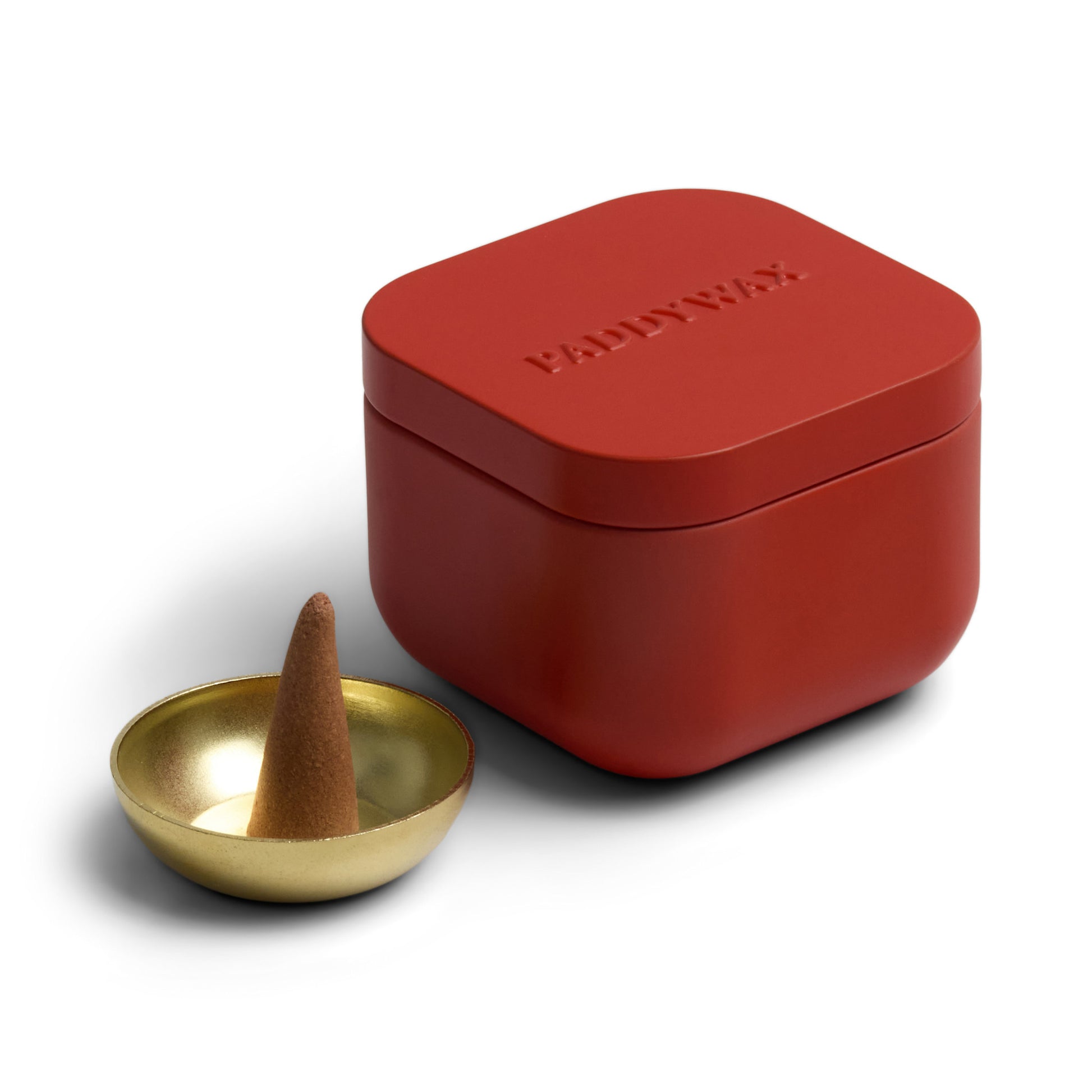 incense cones - cubed metal tin by paddywax