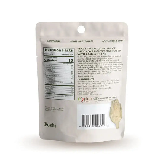 snack - veggie pack (small) by poshi (fresh packed veggies)