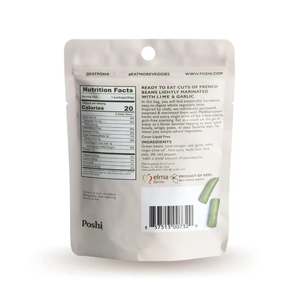 snack - veggie pack (small) by poshi (fresh packed veggies)