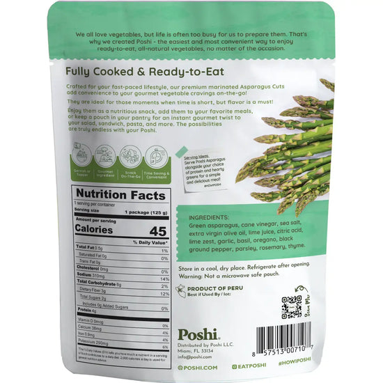 snack - veggie pack (large) by poshi (fresh packed veggies)