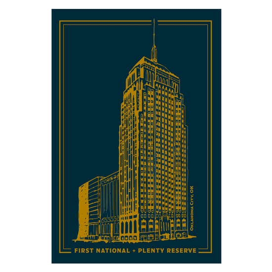postcard - first national/plenty reserve by plenty made