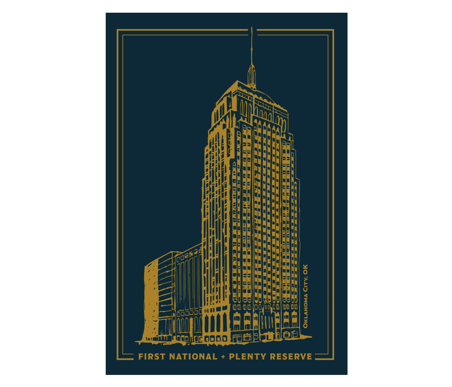 postcard - first national/plenty reserve by plenty made