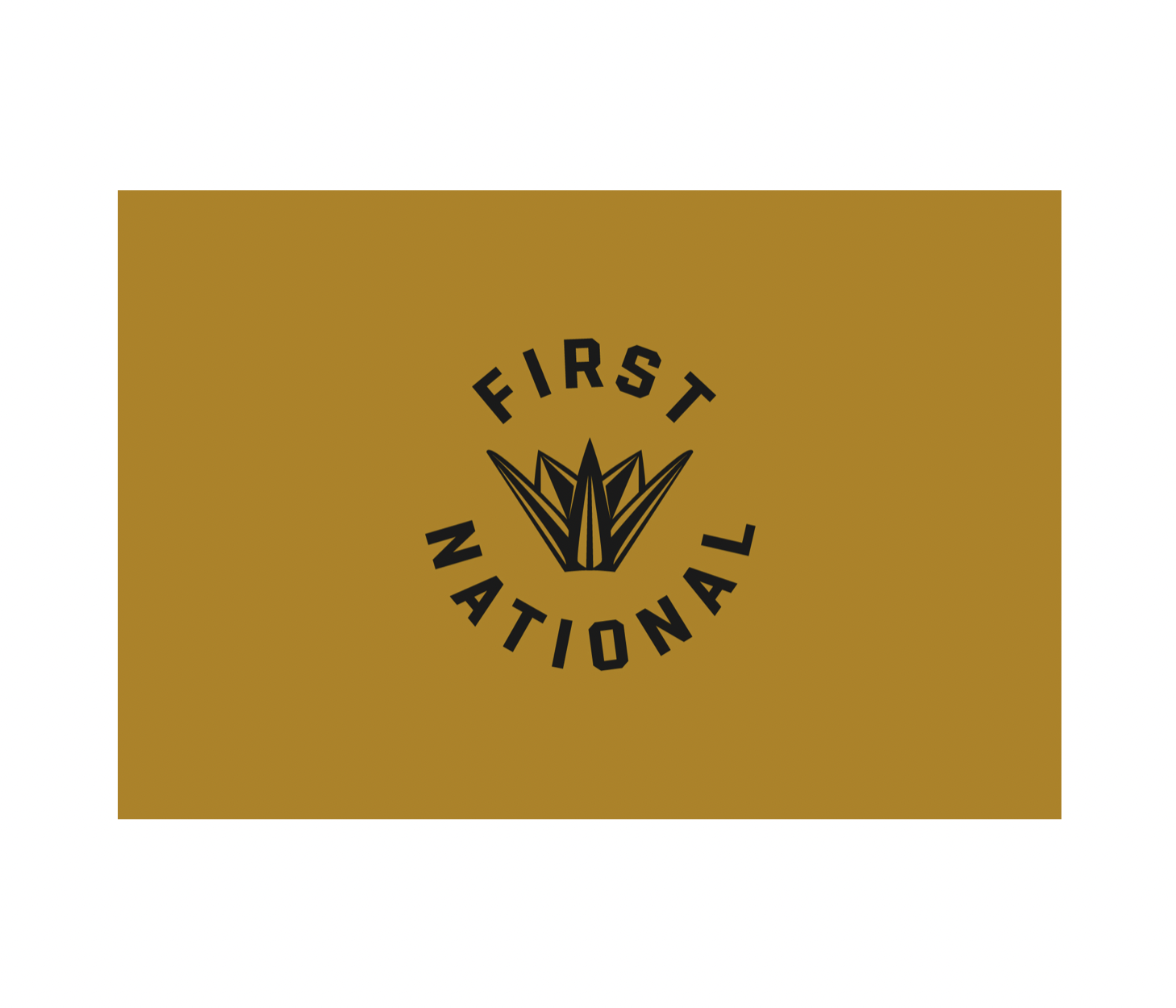 postcard - first national landscape by plenty made