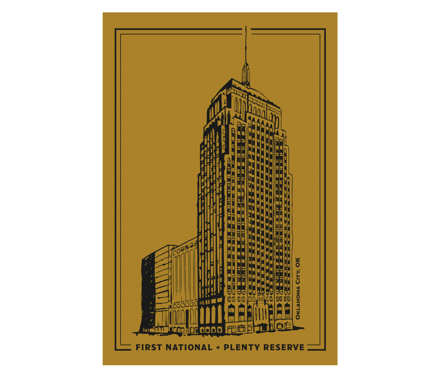 postcard - first national/plenty reserve by plenty made