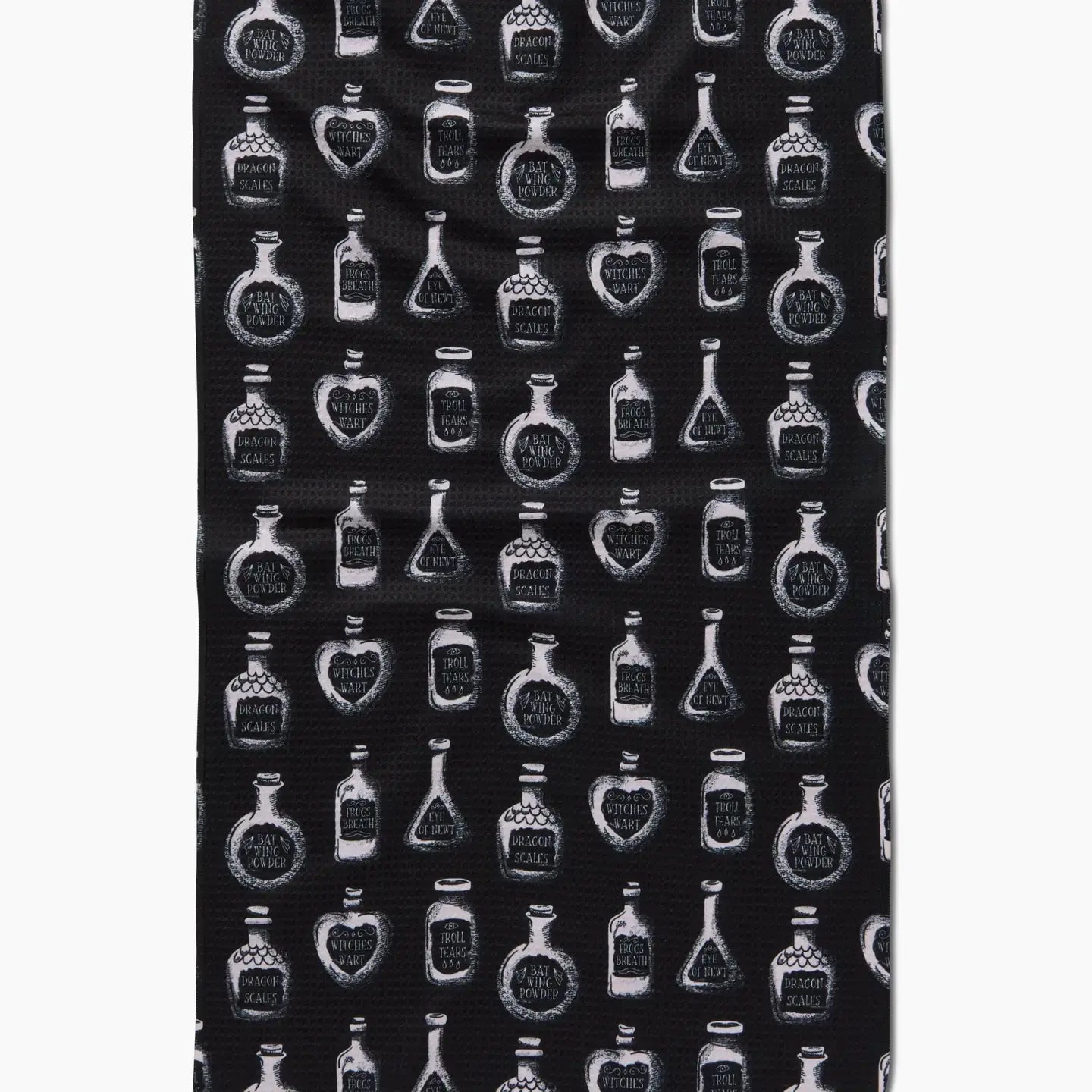 tea towel - microfiber halloween - potion commotion by geometry house