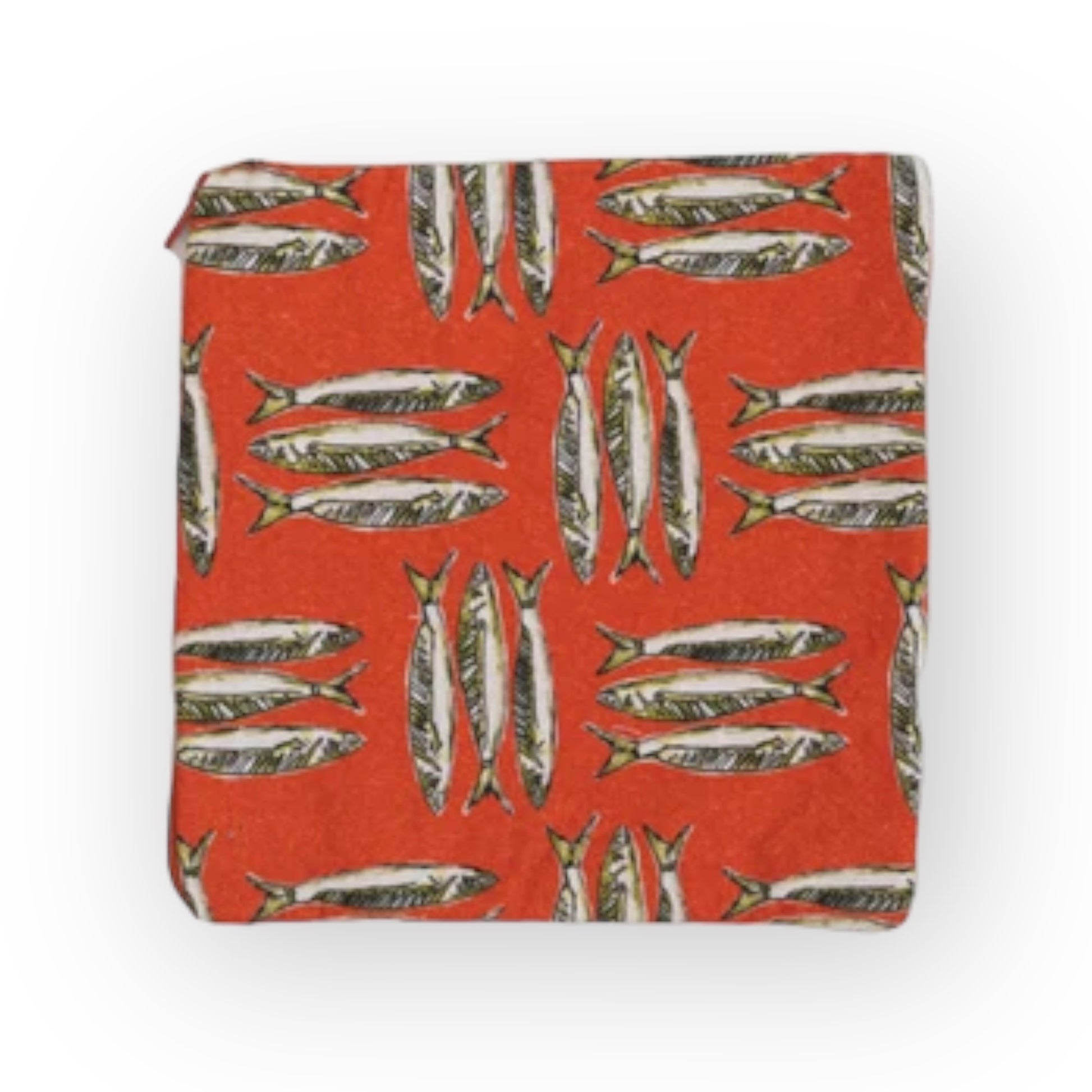 pouch - food-safe 7x7 - sea life by creative co-op