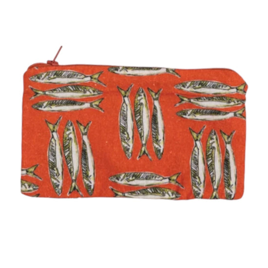 pouch - food-safe 7x4 - sea life by creative co-op