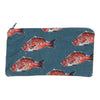pouch - food-safe 7x4 - sea life by creative co-op
