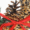 bird seed - wild feast wreath by mr. bird