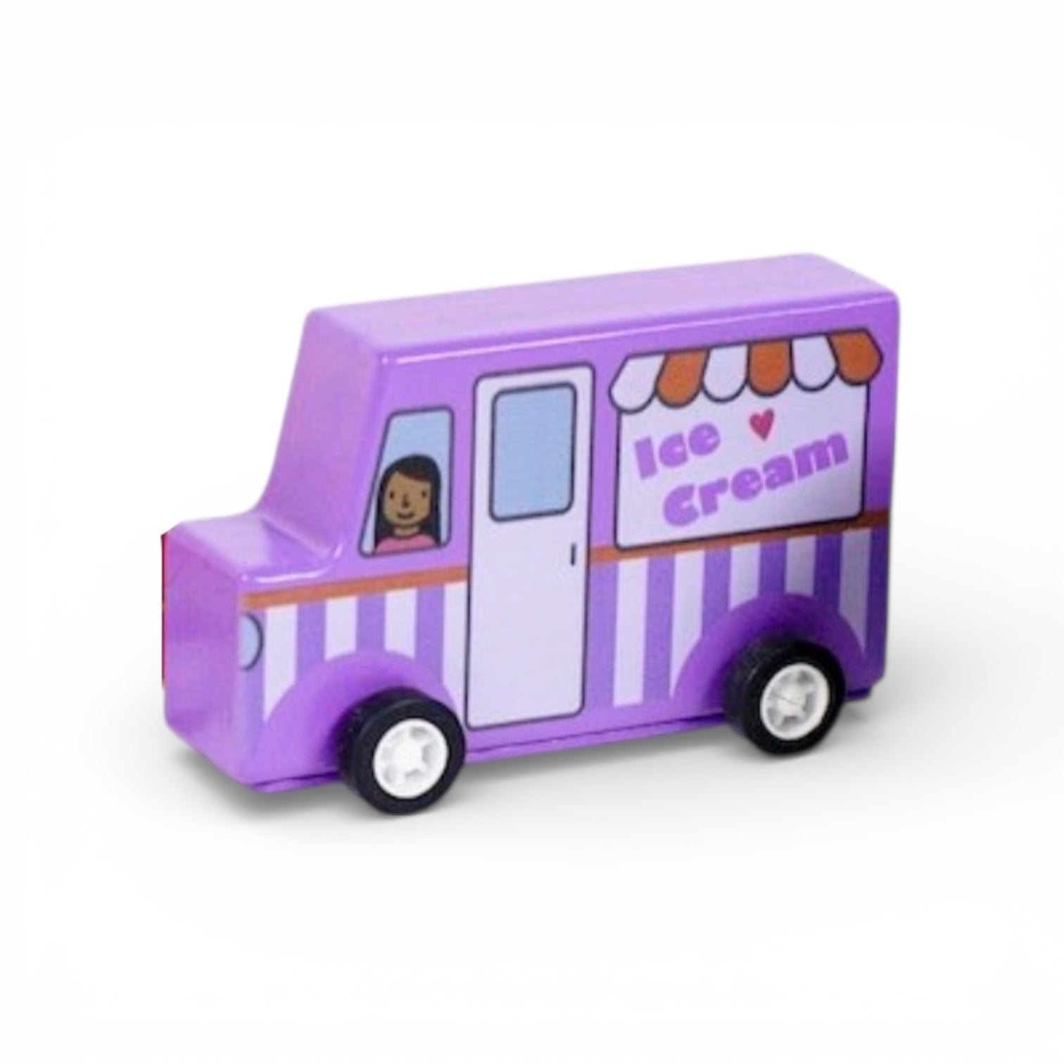 toy - pull back - food truck by jack rabbit creations