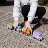 toy - pull back - food truck by jack rabbit creations