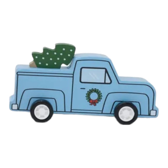 toy - pull back racer - christmas truck by jack rabbit creations